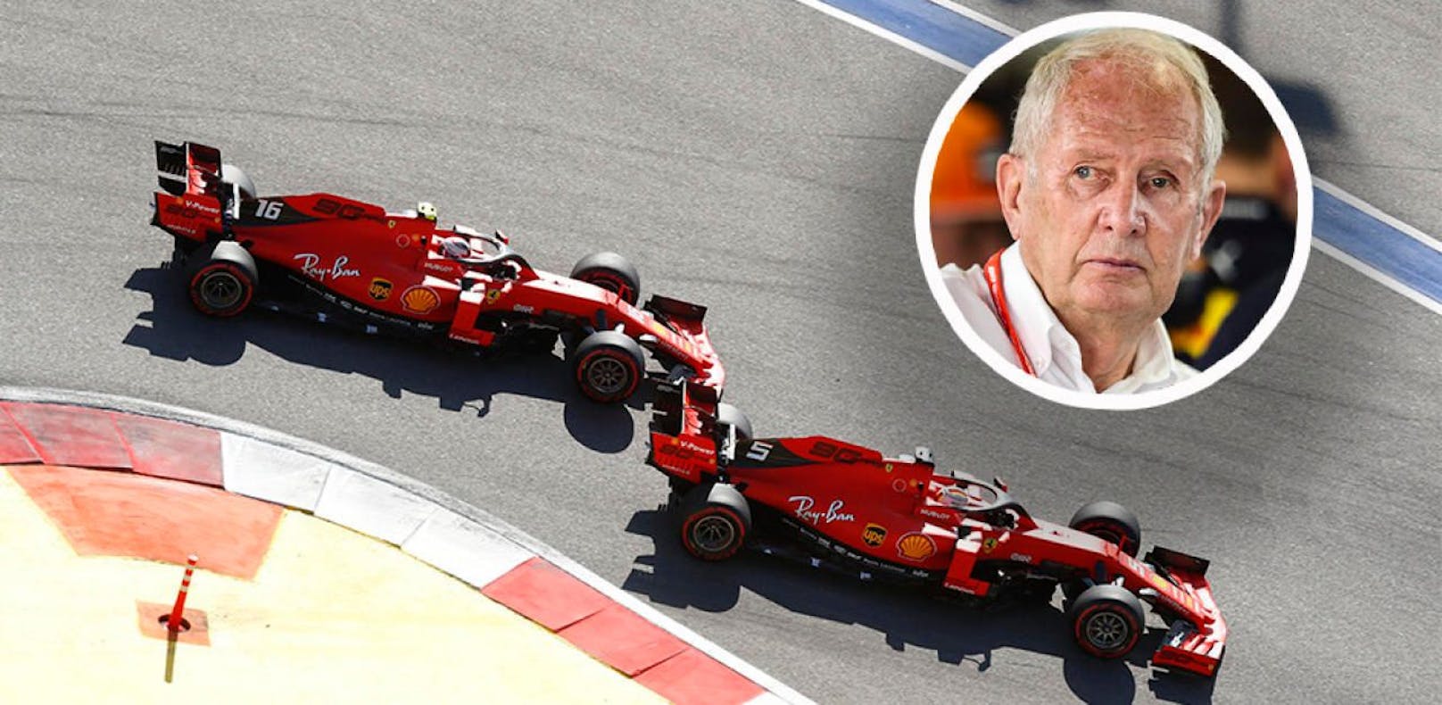 Helmut Marko ätzt gegen die Ferrari-Abmachung in Sotschi. 