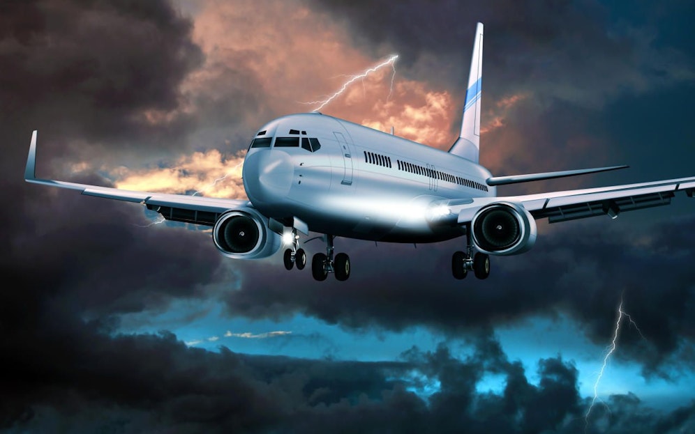 Die Wahrscheinlichkeiten von Turbulenzen steigt.