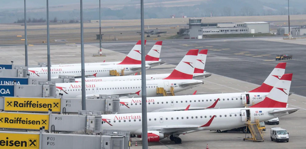 Michael und Aleaxandra konnten ihren gecancellten Flug bei der AUA umbuchen.