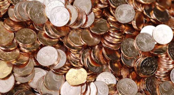 30 Kilo 1- und 2-Cent-Münzen lagen in der Reisetasche.