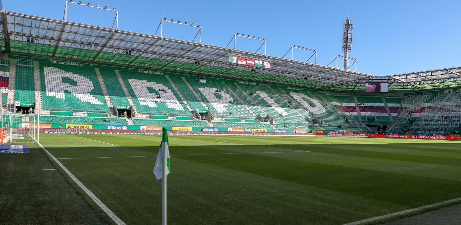 Das Allianz Stadion von Rapid