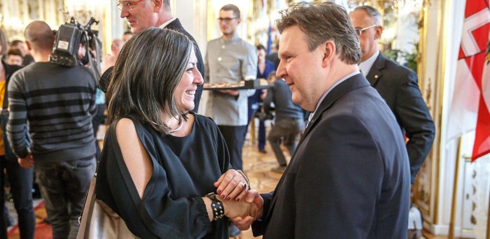 Die grüne Vizebürgermeisterin Maria Vassilakou und SPÖ-Bürgermeister Michael Ludwig