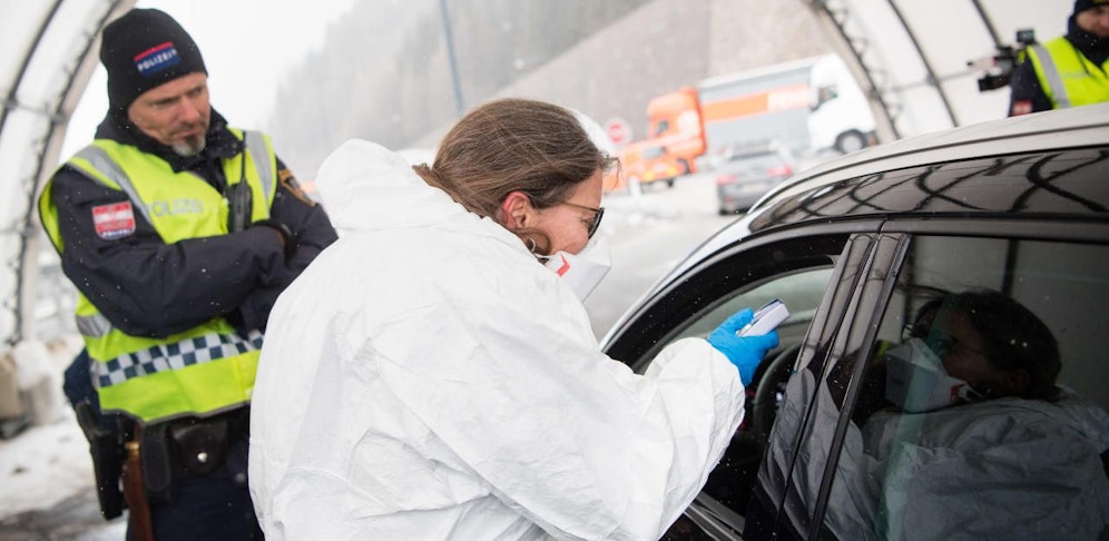 Fieberkontrollen an der Grenze