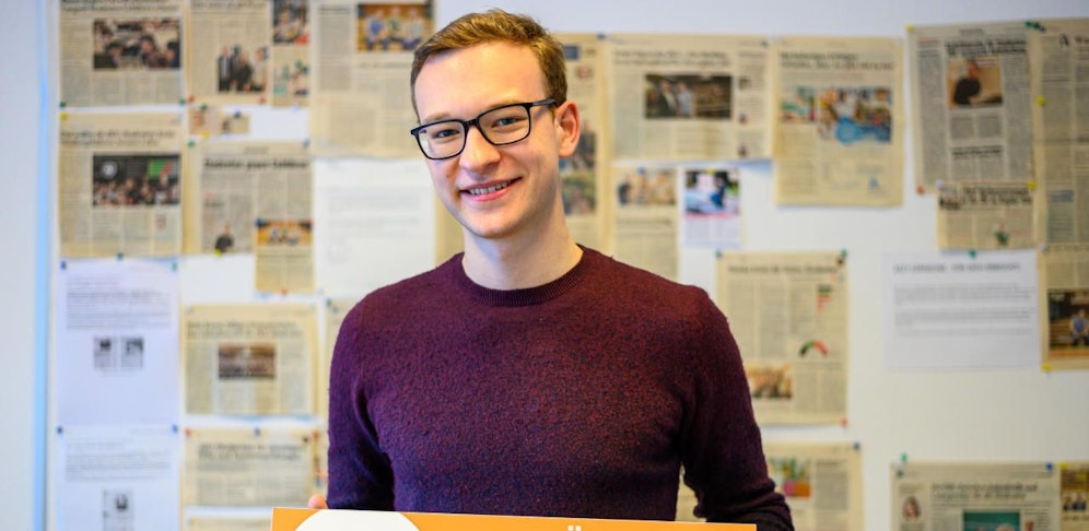 ÖH-Vorsitzender Mario Hofer fordert eine Lösung für gekaufte Semestertickets. 