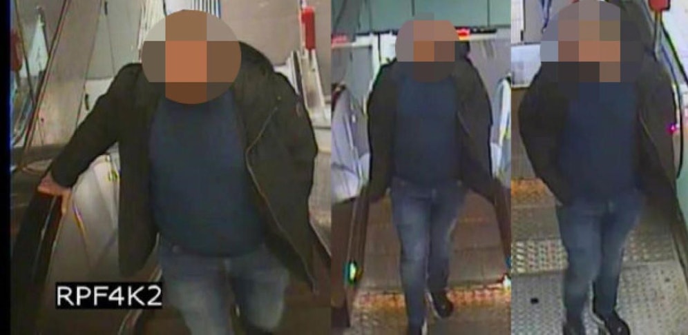 Der Mann stellte sich selbst.