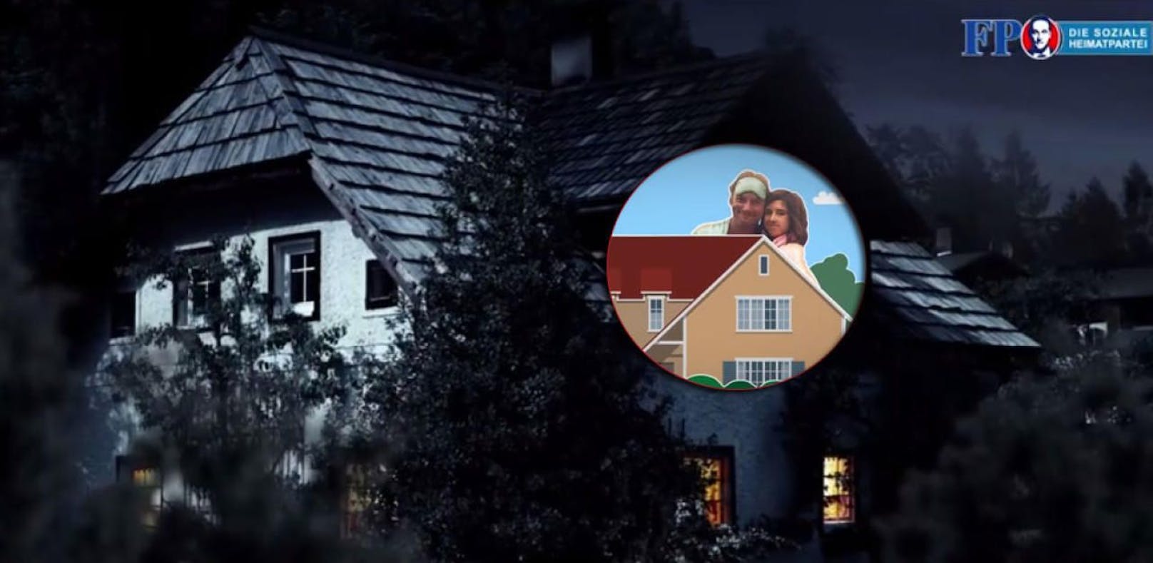 Wut über FPÖ-Clip: Familie erkennt ihr Haus im Video