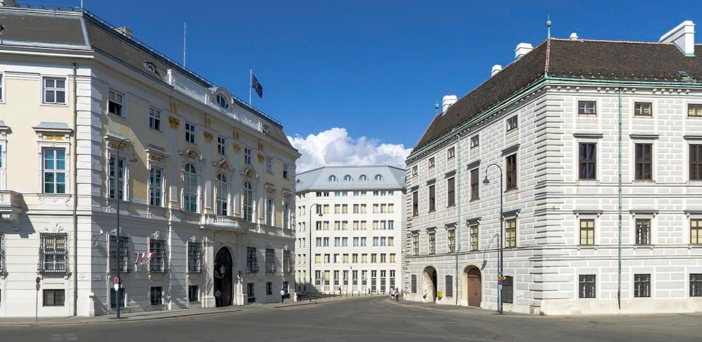 Der Wiener Ballhausplatz. So soll er bald nicht mehr aussehen.