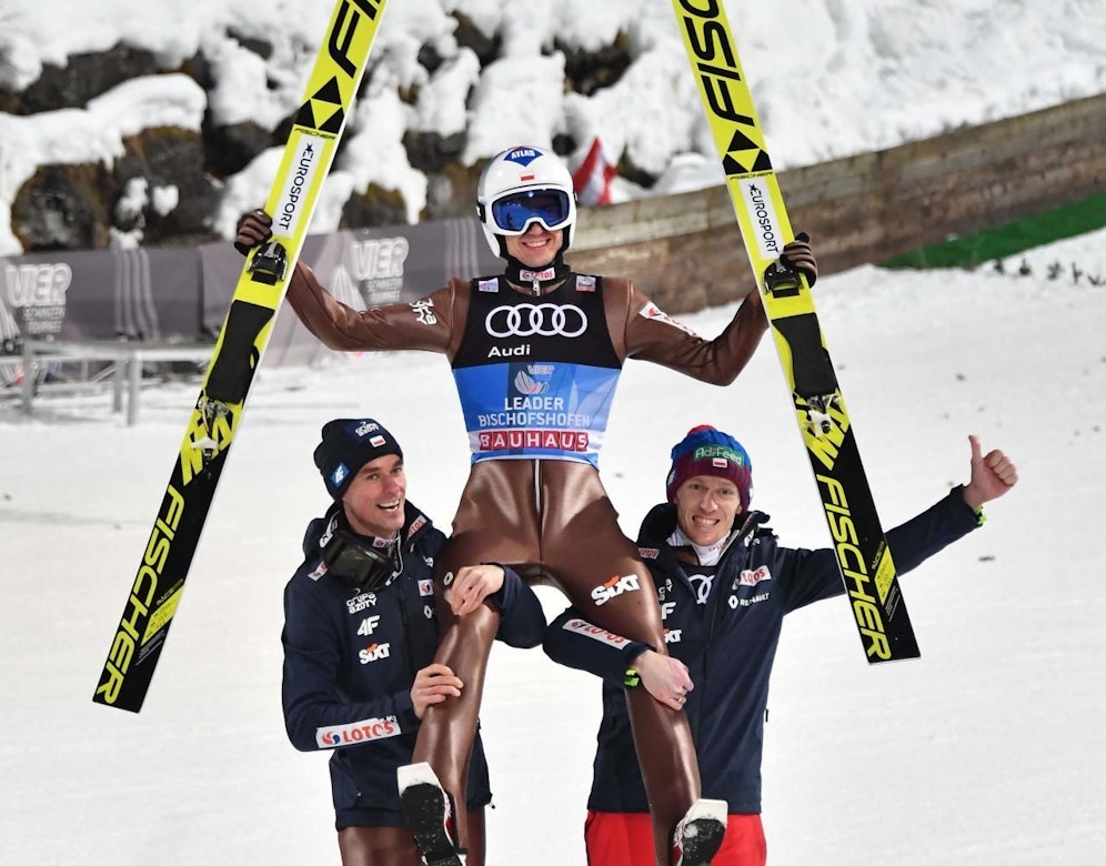 Jubel bei Kamil Stoch