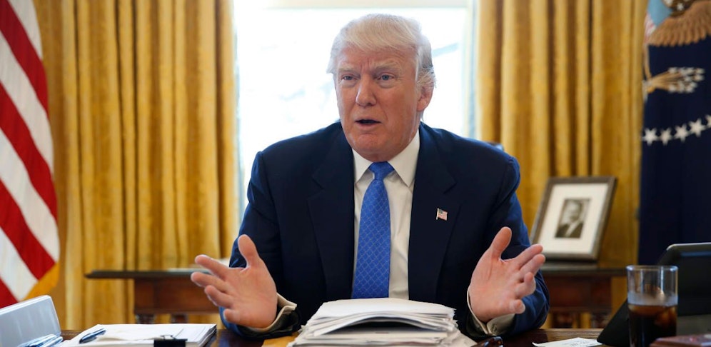 Donald Trump wurde nicht angeklagt.