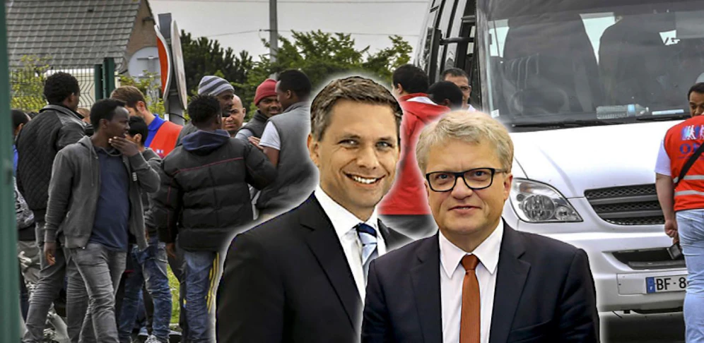 Reform der Mindestsicherung für Flüchtlinge: VP-Landesgeschäftsführer Hattmannsdorfer (li.) will mit SP-Bürgermeister Luger reden.