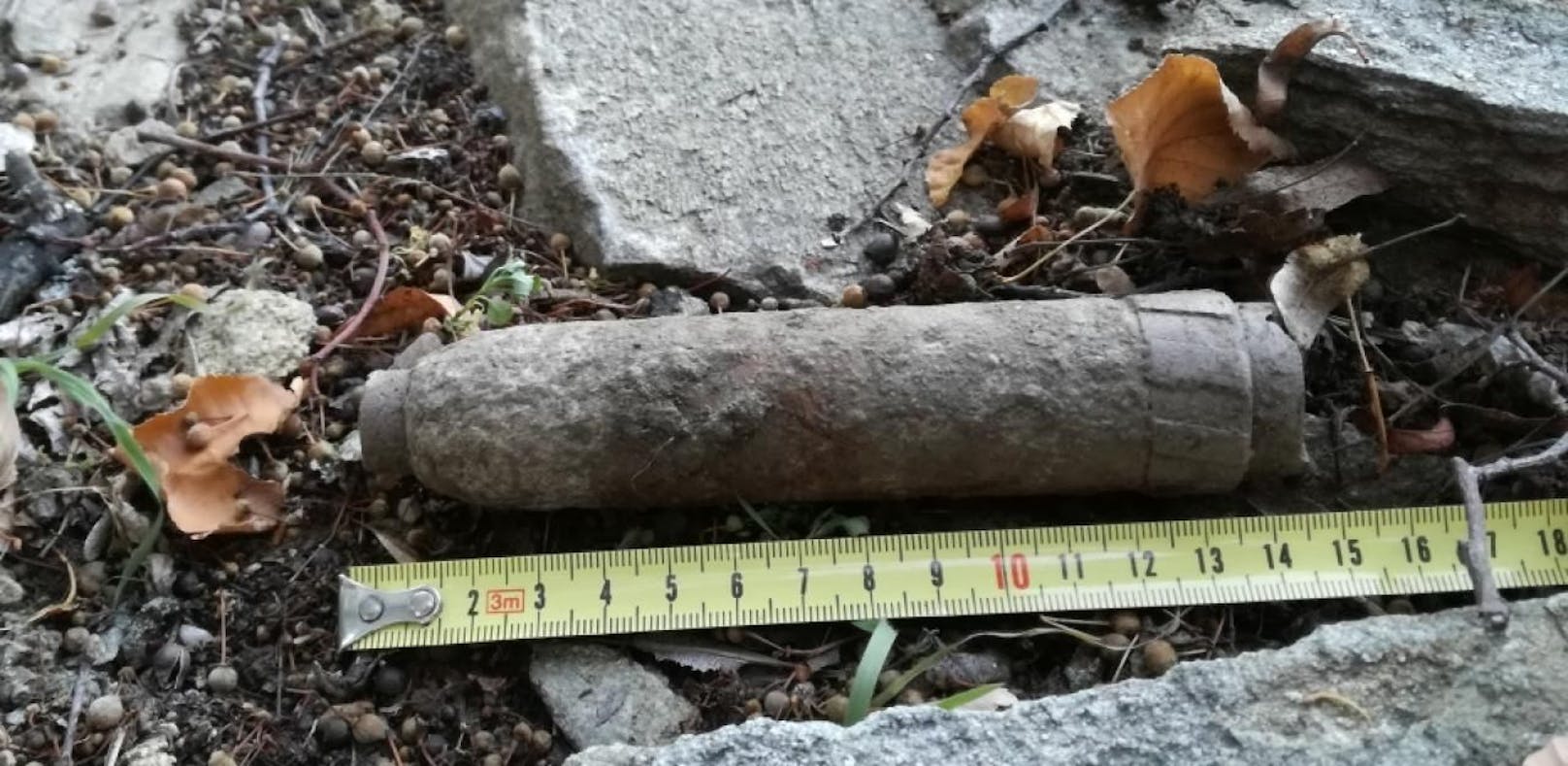 Am Donnerstag wurde in der Josefstadt eine Granate gefunden. 