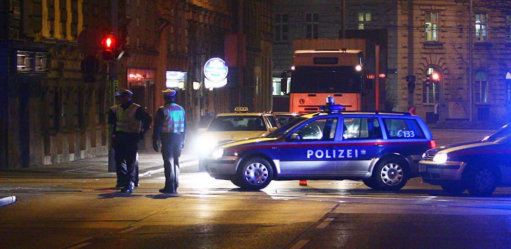 Die Polizei nahm den jungen Mann fest