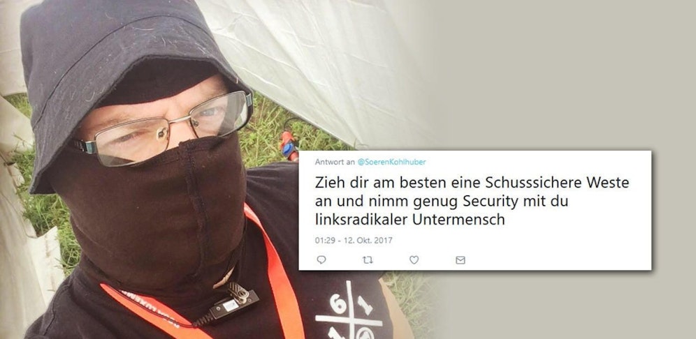 Sören Kohlhuber wurde auf Twitter bedroht.