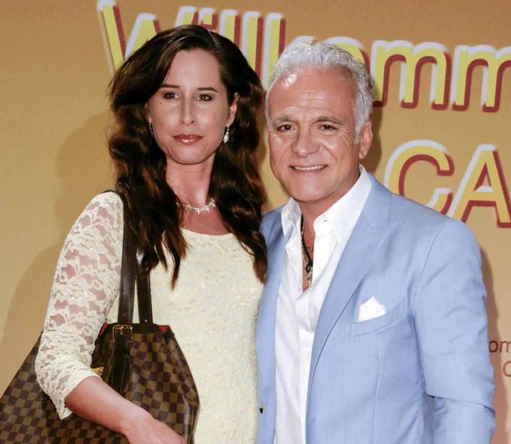 Nino de Angelo mit seiner On-Off-Liebe Larissa.