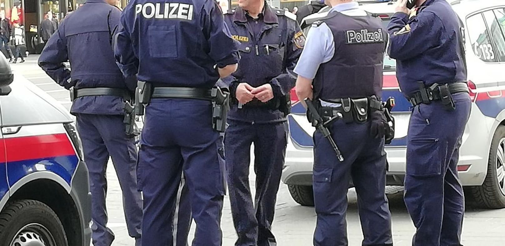 Wieder ein Polizeieinsatz in Wien-Liesing.