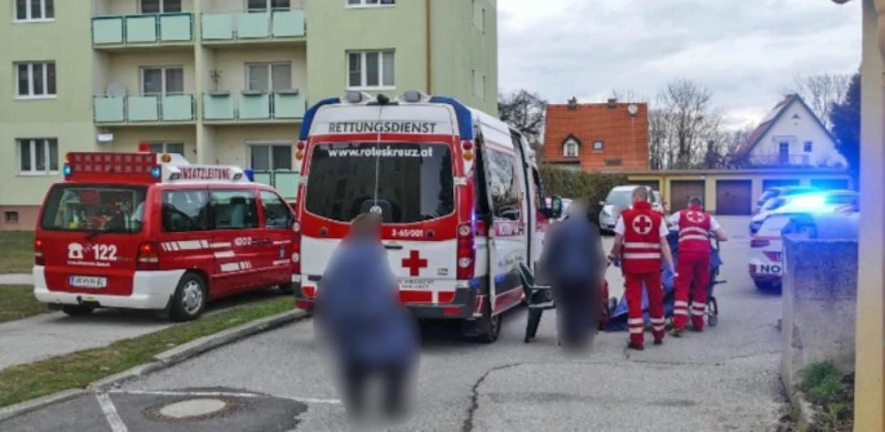 Die 93-Jährige wurde ins Krankenhaus gebracht.