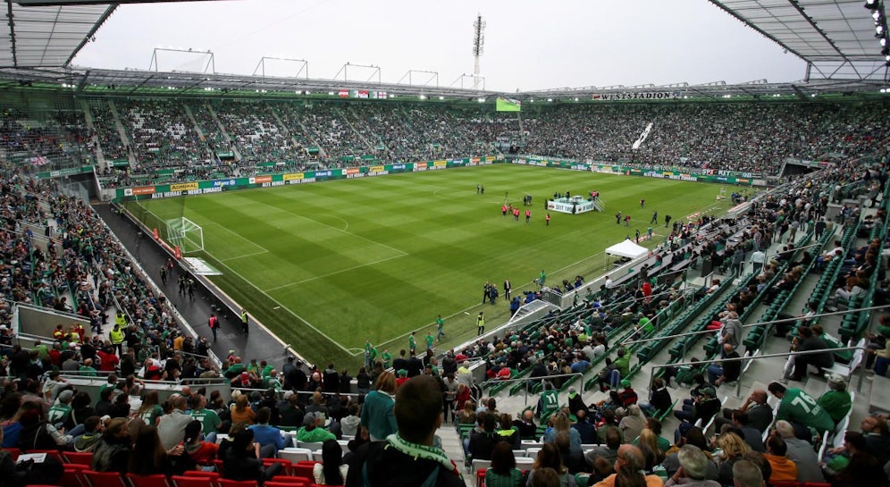 SK Rapid Wien trifft am Sonntag auf den FC Red Bull Salzburg. Archivbild.