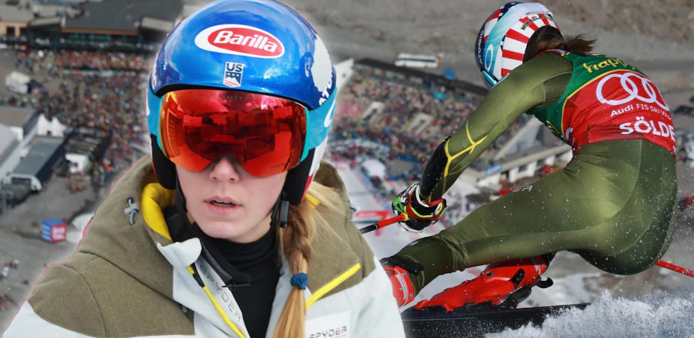 Mikaela Shiffrin beim Saisonauftakt am Rettenbachferner in Sölden.