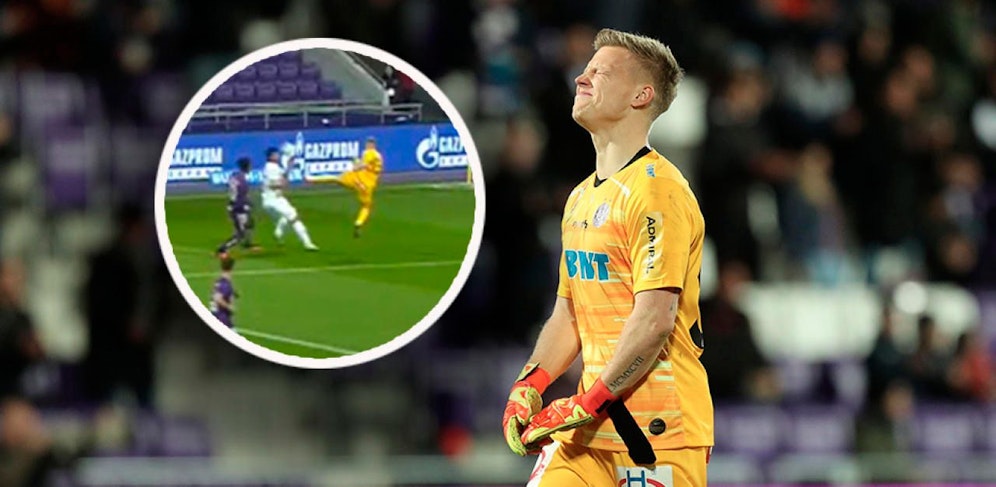 Patrick Pentz sieht nicht Rot. 