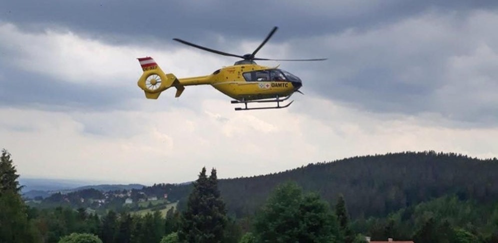 Die Notarzt-Crew des C2 konnte nichts mehr für den Mann tun. 