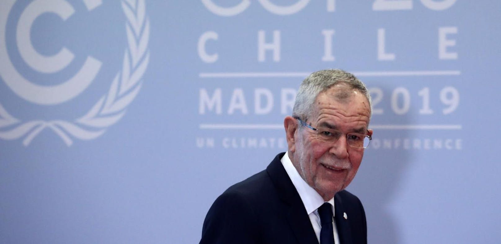 Auch Bundespräsident Alexander van der Bellen nimmt an der Klimakonferenz in Madrid teil.