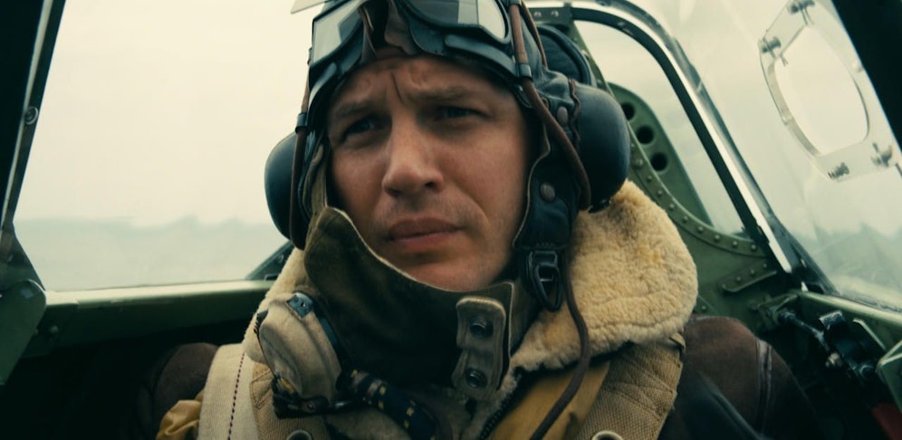 Tom Hardy in "Dunkirk"