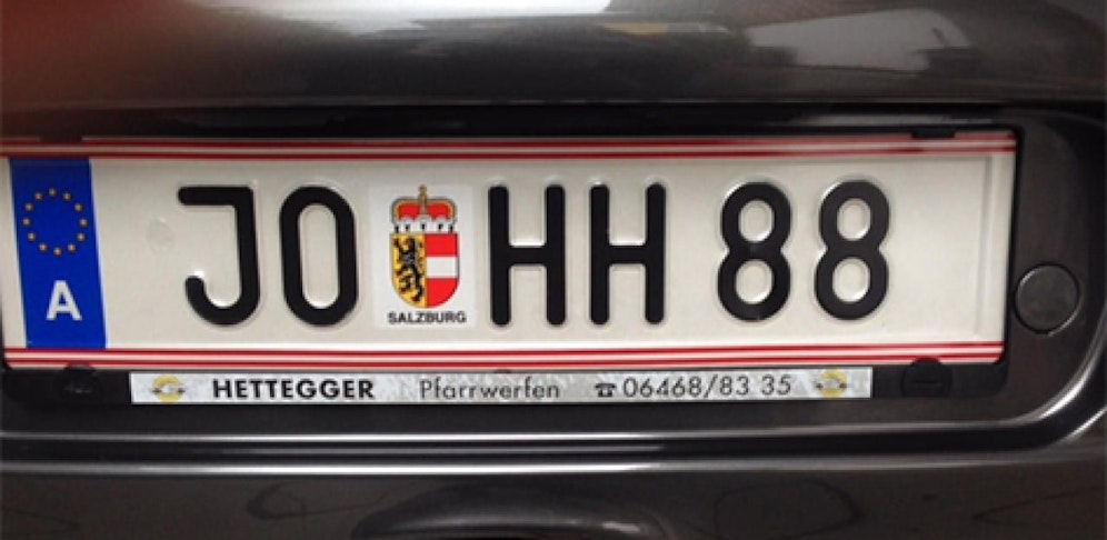 Salzburger fährt nicht mehr auf Nazi-Code ab