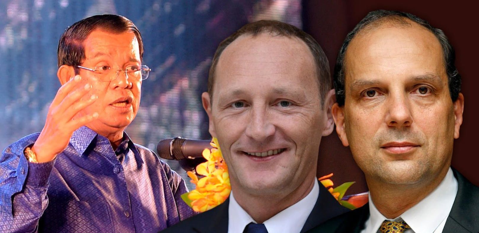 Die FPÖ-Politiker Axel Kassegger und Johannes Hübner reisten nach Kambodscha.