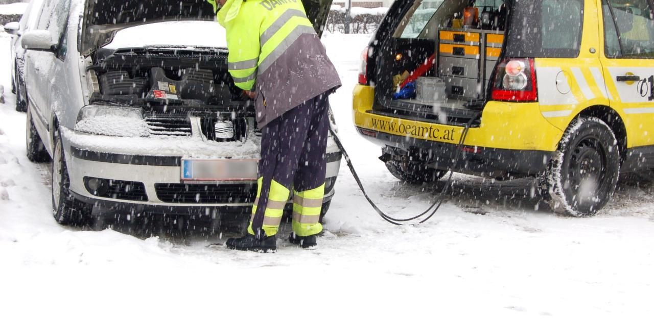 Heute.at - Kältewelle sorgte für Rekordzahl an Pannen