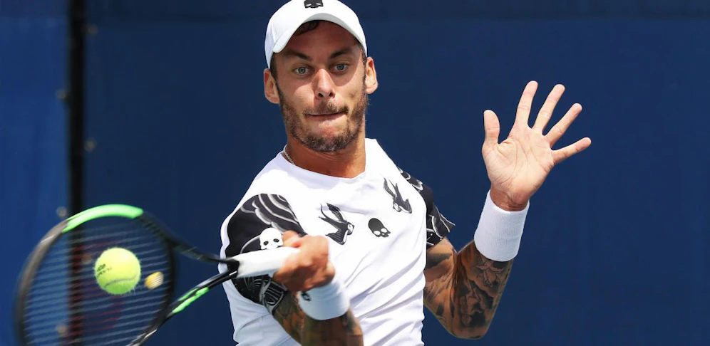 Andreas Haider-Maurer musste bei den US Open aufgeben