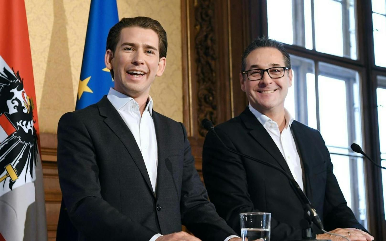 Kurz und Strache sind miteinander &quot;per du&quot;