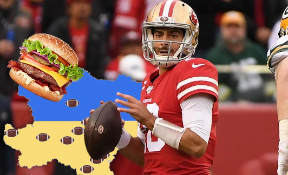 49ers Quarterback Jimmy Garoppolo.