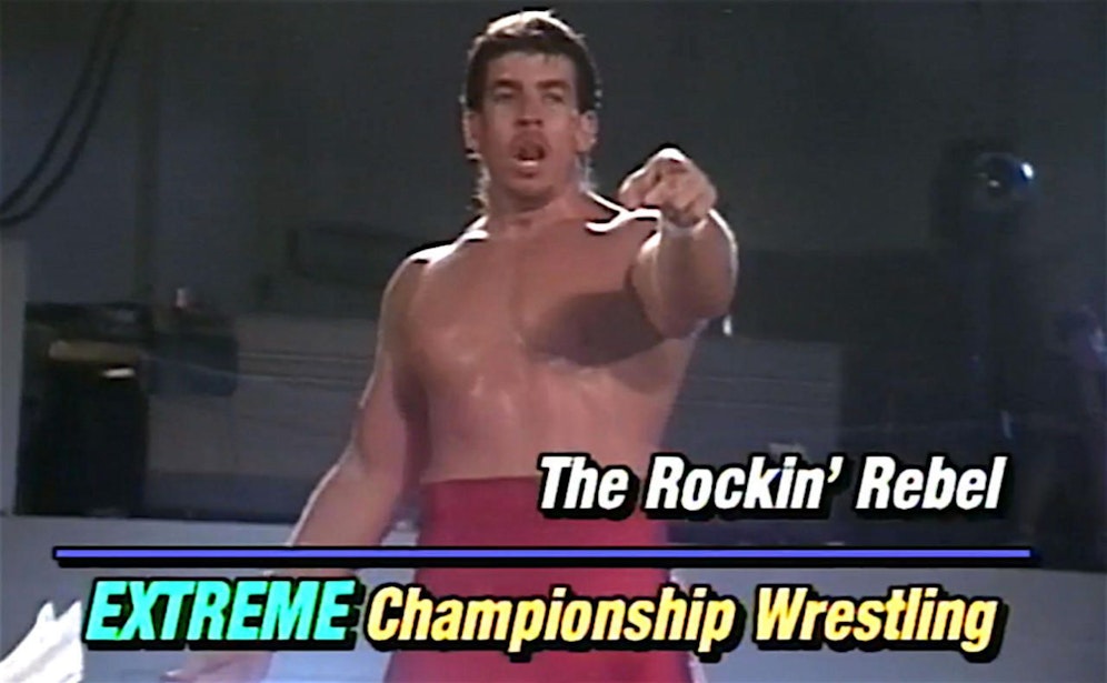 Großer Auftritt, tragischer Abgang: "Rockin' Rebel" Charles Williams kämpfte bei der "Extreme Championship Wrestling"-Tour. Jetzt erschoss er seine Frau und sich selbst. 