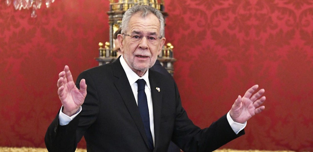 Bundespräsident Alexander Van der Bellen richtet mahnende Worte an die FPÖ.