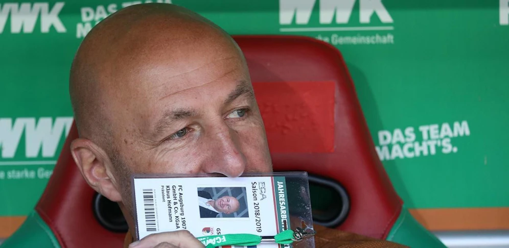 Klaus Hofmann, Präsident des FC Augsburg
