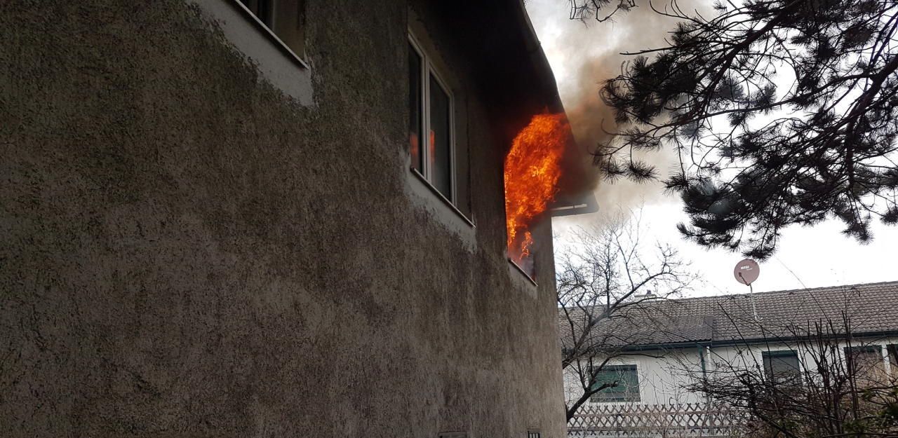 Heute.at - Mega-Rauchsäule bei Brand in Langenzersdorf