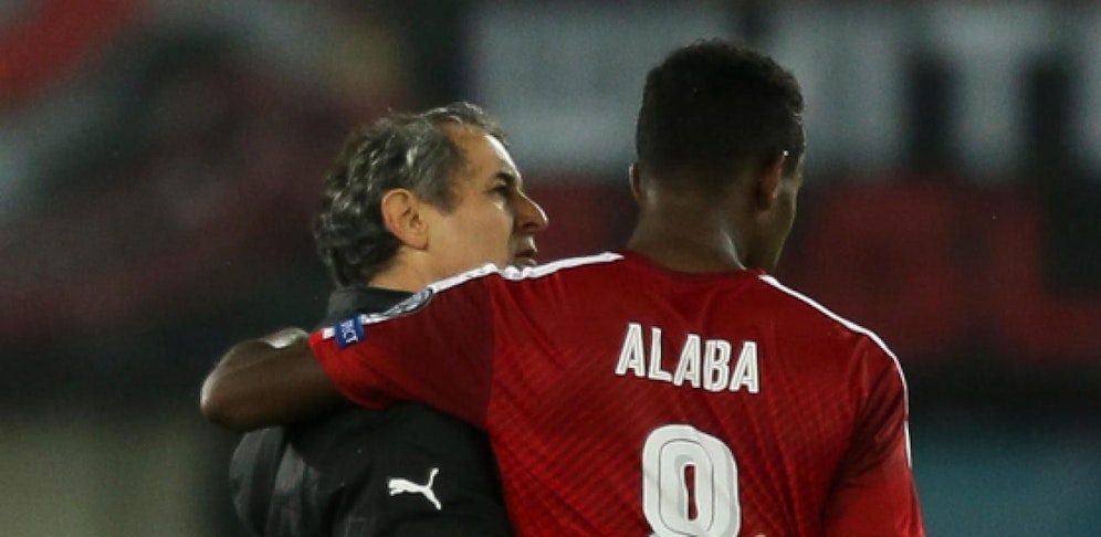 ÖFB-Teamchef Marcel Koller vertraut voll und ganz auf seinen Superstar David Alaba. 