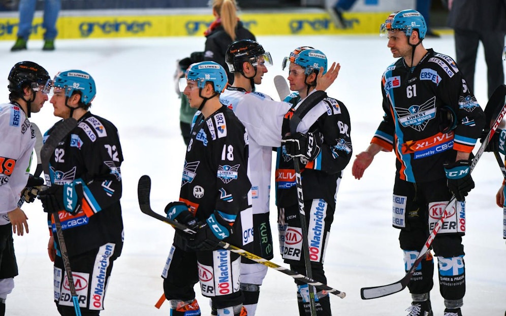 Kein Handschlag mehr in der Eishockey-Liga. 