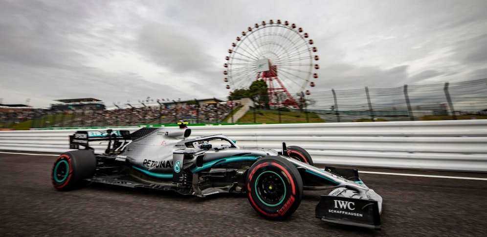 Valtteri Bottas in Suzuka.
