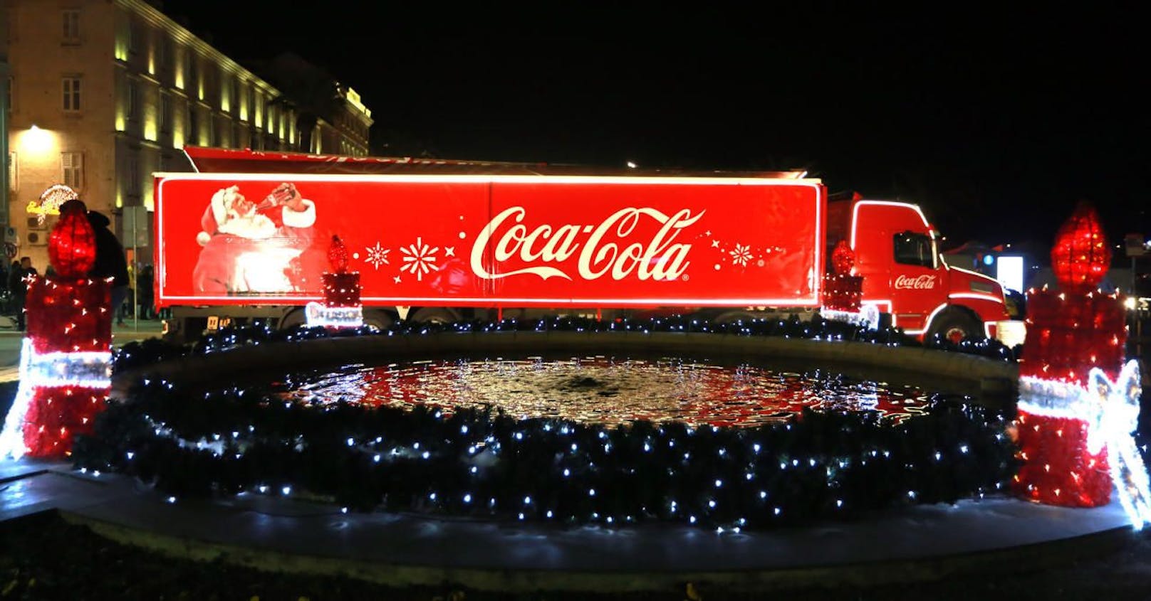 Der Coca-Cola-Weihnachtstruck