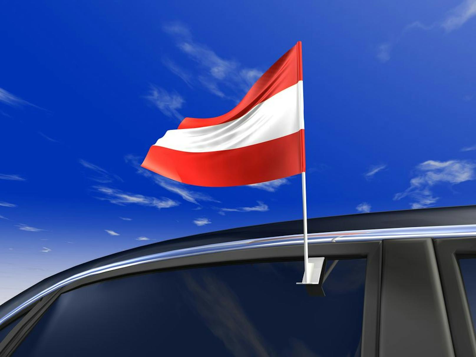 Stockerau - Österreich-Fahne am PKW: Patriot zahlte Bußgeld - NÖN.at
