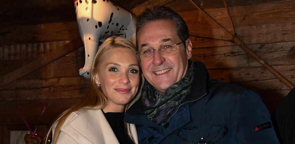 Werden Eltern: Philippa und Heinz-Christian Strache. (Foto: CKFotografie)