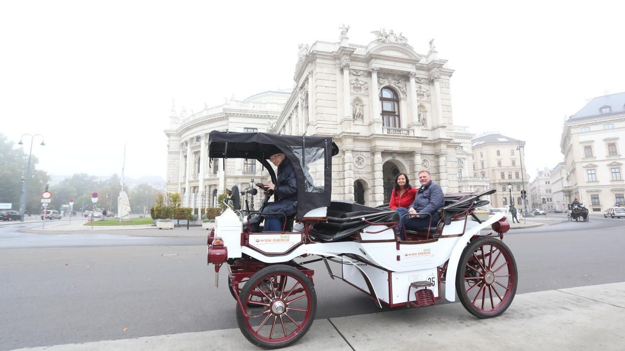 Elektromotoren statt "Pferdestärke": So könnten die E-Fiaker serienmäßig in Produktion gehen.