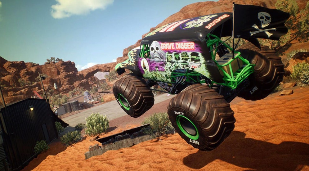 Der originale "Grave Digger" kommt zum Einsatz. 