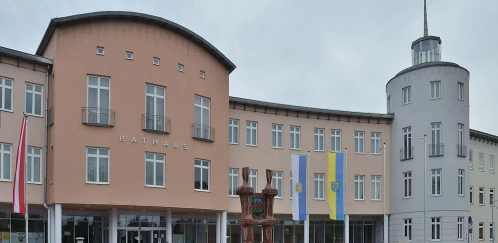 Im Schwechater Rathaus soll es am Freitag zu den Übergriffen gekommen sein.
