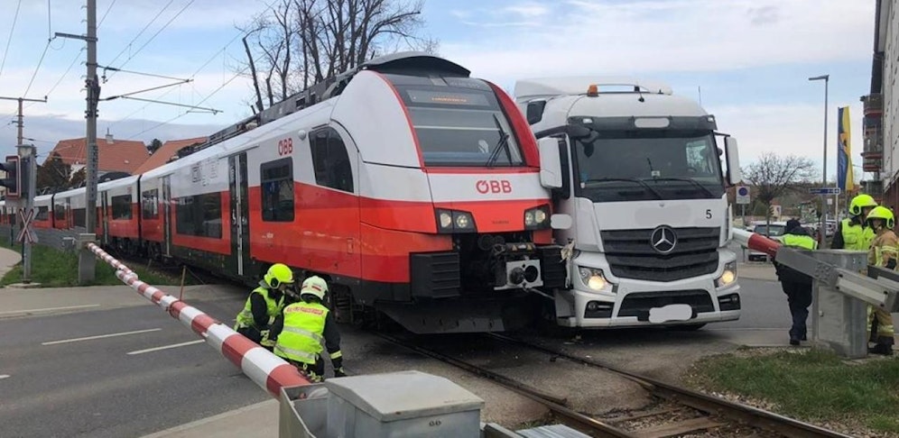 Ein Foto von der Unfallstelle.