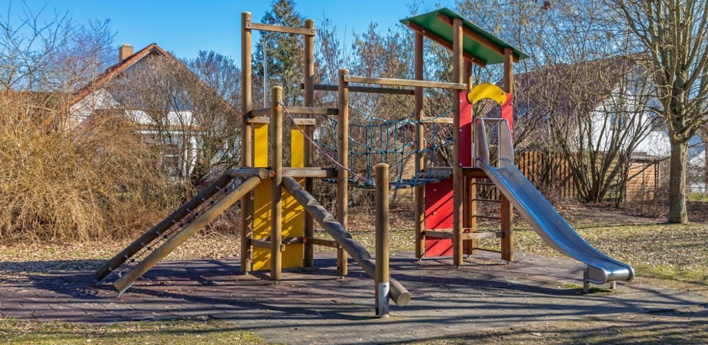 Die Kindergarten-Gruppe befand sich gerade auf einem Spielplatz, als der Unfall passierte.