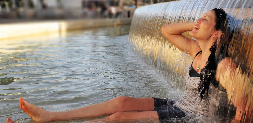 Die Hitzewelle hält an.