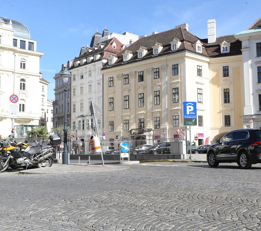 Die Parkgarage Am Hof hat ein intelligentes Parkmanagement.