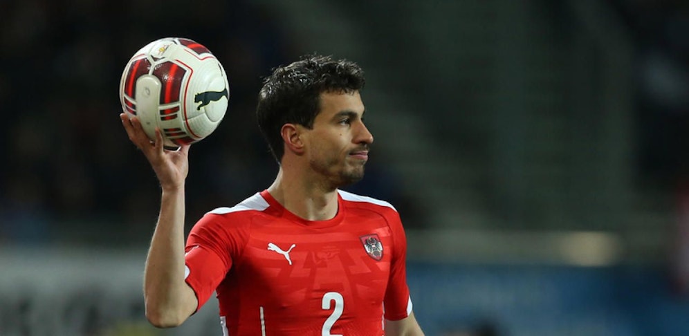 György Garics im ÖFB-Dress.